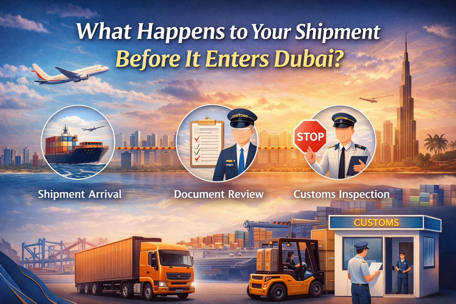 What Happens to Your Shipment Before It Enters Dubai? | Customs ...